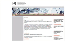 Desktop Screenshot of infrastructures-communales.ch